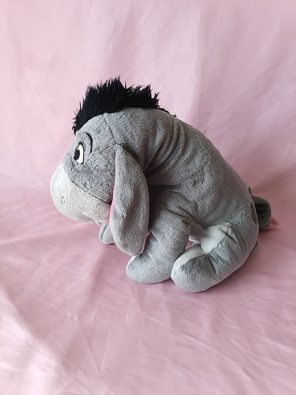 Disney Store Eyeore Plush Toy Winnie The Pooh Stuffed Animal Detachable Tail